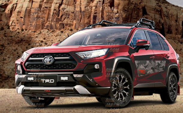 TRD Field Monster for Adventure Front Bumper Garnish with LED